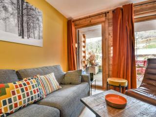 T2 cabine avec terrasse, parking et WIFI proche des pistes - FR-1-685-54 - 2