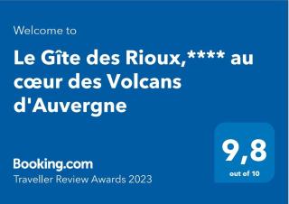 Le Gîte des Rioux,**** au cœur des Volcans d'Auvergne - Ceyssat - 5