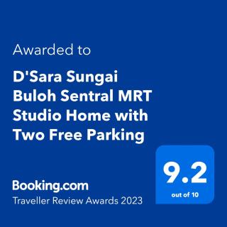 DSara Sungai Buloh Sentral MRT Studio Home with Two Free Parking - 9