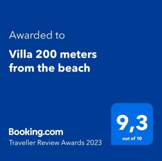Villa 200 meters from the beach - 9