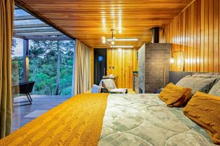 Cabanas Alto Padrão com Jacuzzi, Lareira e cachoeira exclusiva - Urupema - 1