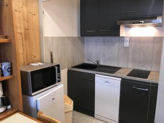 Studio avec vue montagne et lac à Tignes, balcon, cuisine équipée, TV - FR-1-449-41 - Tignes - 7