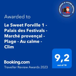 Le Sweet Forville 1 - Palais des Festivals - Marché provençal - Plage - Au calme - Clim - Cannes - 8