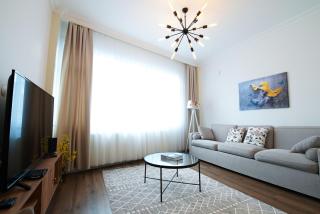 Center of city in Beşiktaş 2 plus 1 with 2 Bathroom and 3 Air Conditioner - Istanbul - 7