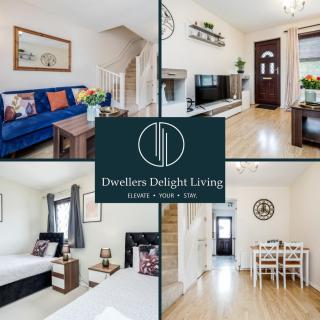 Dwellers Delight Living Ltd Serviced accommodation 2 Bed House, free Wifi & Parking, Prime Location London, Woodford - 9