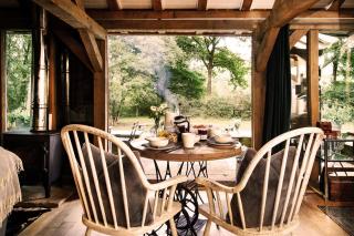 Luxury Boltholes cabin in the woods with hot tub - - 5