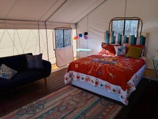 Cozy Glamp Tents at Wildland Gardens - 1