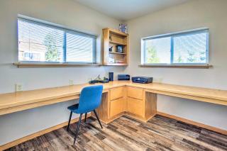 Fire Pit and Bay Views North Bend Home! - 2