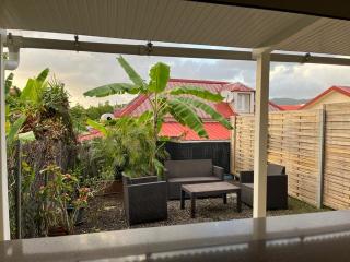 Agréable appartement en rez-de-jardin à 450m de la mer - Sainte-Anne - 0