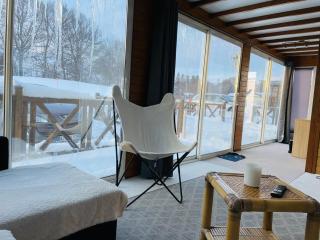 Le 77 - chalet nature proche S.Besse - 0