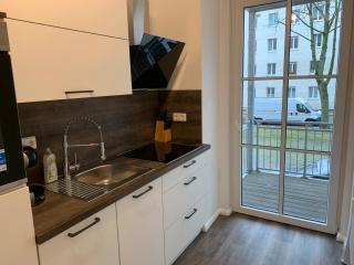 40 qm Appartment Parkplatz, Balkon,Netflix, Prime - 4