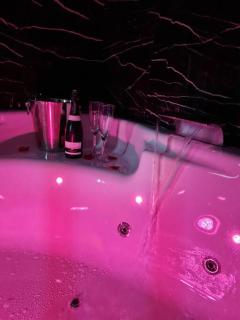Escapade Mâconnaise Spa-Sauna-Ciel de pluie tropicale-Champagne Nuit Romantique - Mâcon - 4