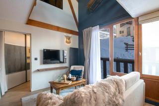 Le Chalerick - triplex rénové 6 à 8 personnes - hyper centre Valmeinier 1800 - ski aux pieds - Valmeinier - 5