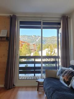 Studio cabine vue sur pistes - 1