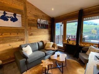 T2 avec Coin Nuit, Sud, Vue Montagnes, Wi-Fi, Non-Fumeur - FR-1-437-99 - La Clusaz - 5