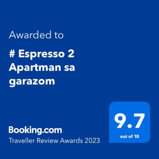 # Espresso 2 Apartman sa garazom - Sremska Mitrovica - 8