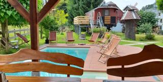 Ferienhaus auf einer Ebene für 25 Personen mit eigenem Garten und Pool - Heinsdorfergrund - 6