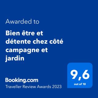 Bien être et détente chez côté campagne et jardin - 9