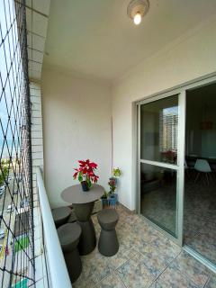 Apt 2 dorm na quadra da praia Ocian - Praia Grande SP - Praia Grande - 5