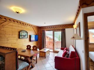 Les Alpages de Reberty: Superbe 3 Pièces 37m², 2 Chambres, 6 Pers, Piscine, Spa, Hammam, Saunas - FR-1-178-328 - Les Menuires - 8