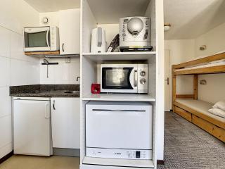 Studio 4 pers 23m², balcon, cuisine équipée, ski aux pieds. - FR-1-178-348 - Les Menuires - 7