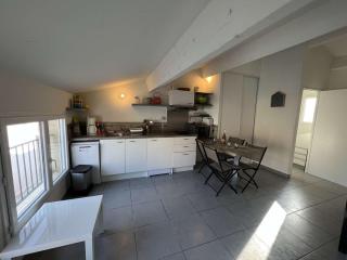 Studio Centre-Ville à 150m de la Plage, 4 Pers., Mezzanine, Cuisine Équipée, Proche Commerces - FR-1-701-51 - Valras-Plage - 6