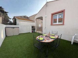 Maison 4 Pièces/6 Pers, Terrasse, Plage 150m, Centre-Ville Valras-Plage - FR-1-701-43 - Valras-Plage - 9