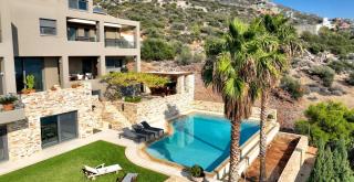 Luxurious Villa Dionysus with a swimming pool and sea view - Saronida - 9