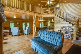 Spacious Log Cabin in Fairland, 1 Mi to Grand Lake - Fairland - 7