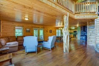 Spacious Log Cabin in Fairland, 1 Mi to Grand Lake - Fairland - 6