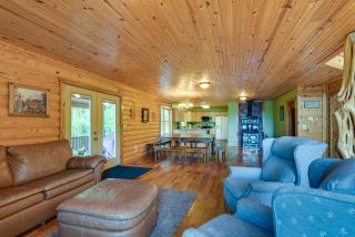 Spacious Log Cabin in Fairland, 1 Mi to Grand Lake - Fairland - 4
