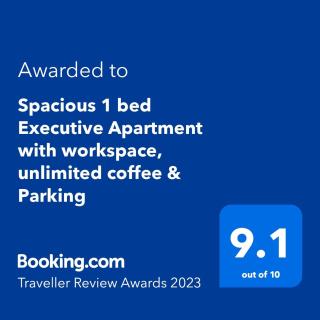 Spacious 1 bed Apartment with workspace, Coffee & FREE secure Parking - Birmingham - 4