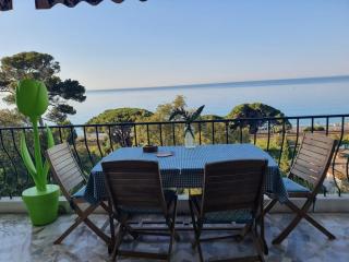 Appartement vue mer panoramique, plage 150M, terrasse, parking privé, clim - Cannes - 0
