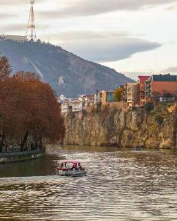 Cool studio with yard Iveria Sololaki - Tbilisi - 0