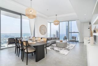 Urban tropic 3 bedroom apartment with full sea view by Suiteable Interiors - Dubái - 9