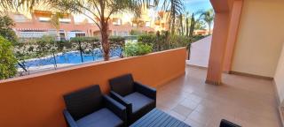 Homes of Spain, Apartamentos Paraiso de Vera Playa, Ed Tahiti, bajo G a pie de la playa, vistas piscina - Vera - 1