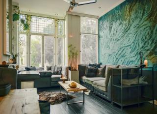 Lovely, 1898 Jugendstil Design Apartment, old Haarlem city Centre, Fully Renovated with Parkview near Amsterdam and Zandvoort, Bloemendaal Beach - Haarlem - 8
