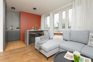 Modern Studio with Balcony Warsaw Mokotów by Noclegi Renters - Warschau - 4