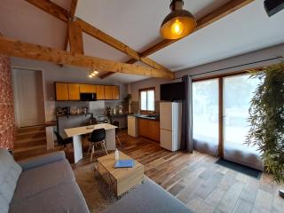 L'Annexe- guest house avec piscine studio avec coin chambre - Rosny-sur-Seine - 8