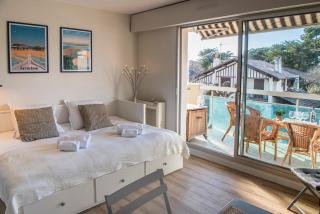 Pause Moulleau - terrasse et parking coeur Moulleau - Arcachon - 1