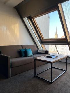 Familienapartment mit Panoramablick zur Frauenkirche - Dresden - 7