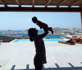 Villa Agapi, 2 min walk to the beach & heated pool, by Red Windmill Villas - Kalafatis - 3