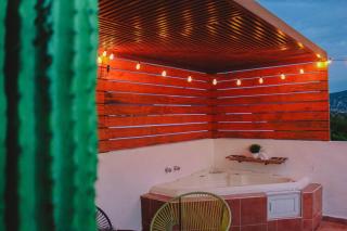 "Escapada perfecta" casa con albeca, jacuzzi y roof garden - Tlatenchi - 0