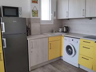 Appartement cosy 2 pièces cabine, terrasse, WIFI, parking privé, proche plage à Marseillan - FR-1-326-516 - Marseillan - 8