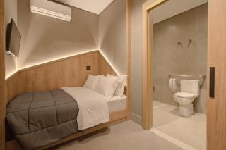 Fast Sleep Suites by Slaviero Hoteis - Hotel dentro do Aeroporto de Guarulhos - Terminal 2 - desembarque oeste - Guarulhos - 3