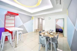 reSTARY - K Universe, Sutera Avenue Infinity Pool - Imago Opposite - KK City- 3BR,10Pax 来沙旅 K歌宇宙主题公寓 - 无边际日落海景泳池 - Imago商场对面 - KK市中心 - 3房10人 - 5