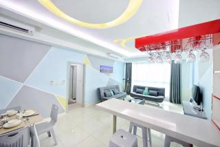 reSTARY - K Universe, Sutera Avenue Infinity Pool - Imago Opposite - KK City- 3BR,10Pax 来沙旅 K歌宇宙主题公寓 - 无边际日落海景泳池 - Imago商场对面 - KK市中心 - 3房10人 - Kota Kinabalu - 3
