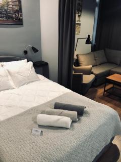 Piekarnia Apartamenty Manufaktura, parking, dostep na kod, klima, 1-3 pokoje, prywatna kamienica - Łódź - 9