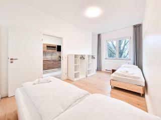 RAJ Living - City Apartments with 1 or 2 Rooms - 15 Min to Messe DUS and Old Town DUS - Düsseldorf - 6