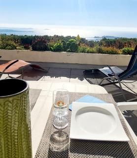 Vue mer panoramique et piscine - Bandol - 4
